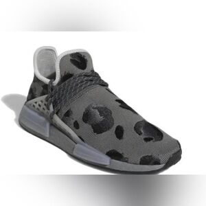 adidas Originals NMD Human Race x Pharrell Animal Print Sz  Ash Black ID1531